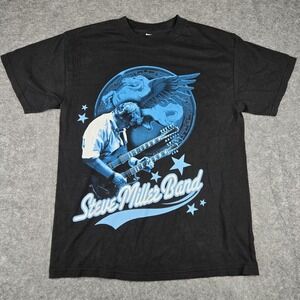 Steve Miller Band 2010 Concert Tour T-shirt Large Fly Like An Eagle Jet Airliner